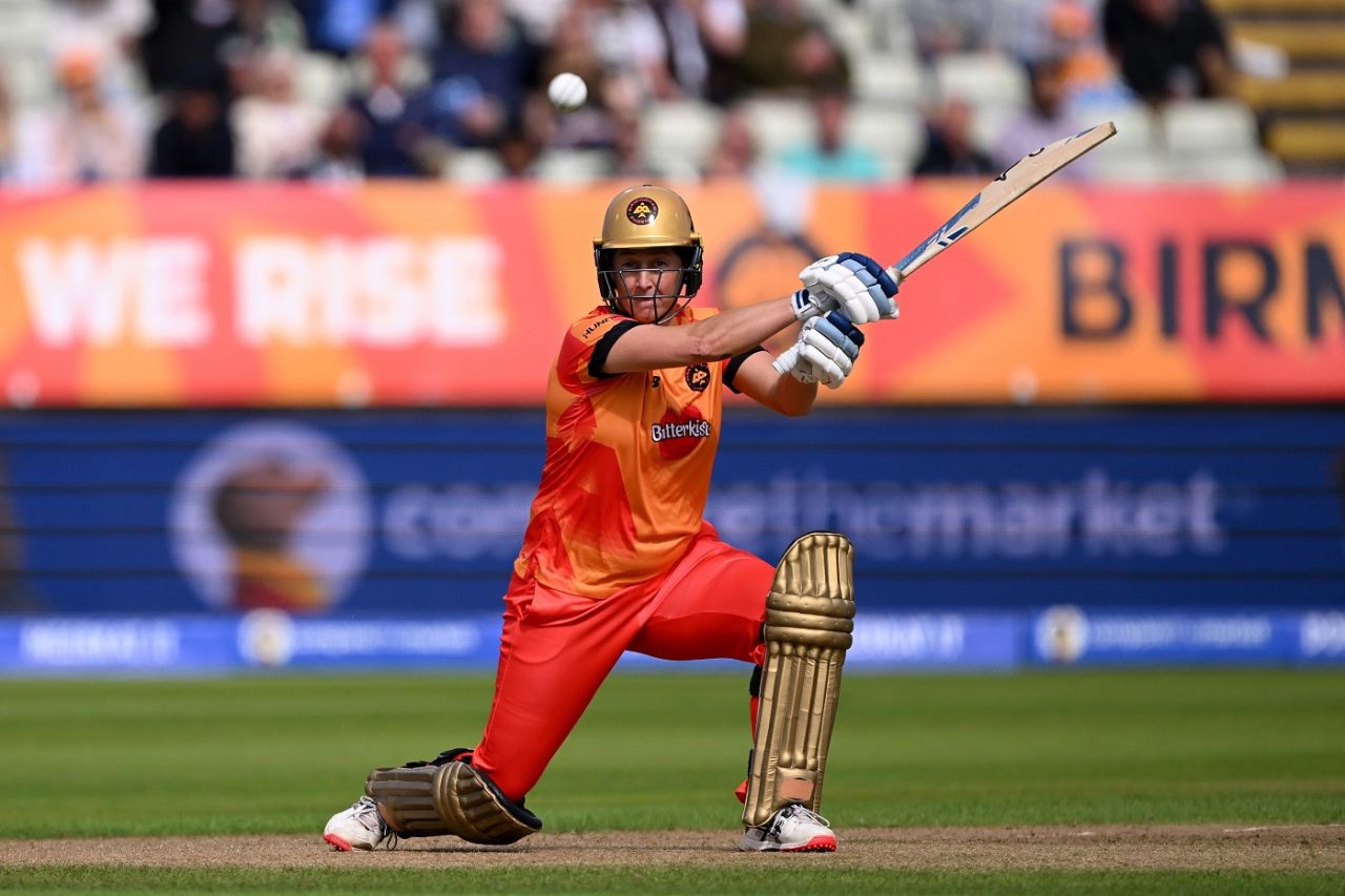 Sophie Devine blazed away to a half-century in the chase, Birmingham Phoenix vs Oval Invincibles, Women's Hundred, Birmingham, August 13, 2023