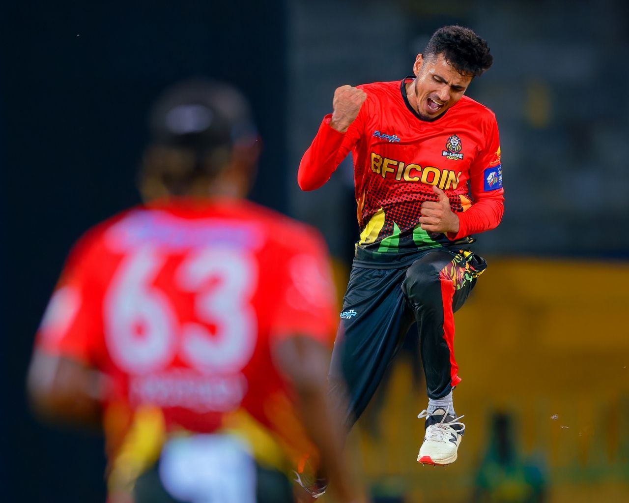 Mujeeb Ur Rahman picked up two wickets, Dambulla Aura vs B-Love Kandy, LPL 2023, Colombo, August 14, 2023