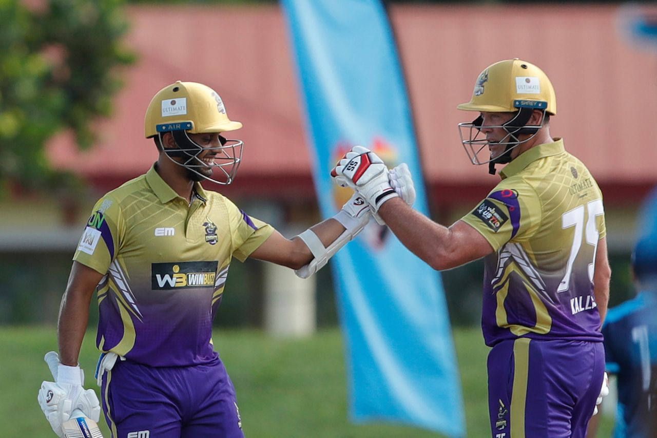 Milind Kumar and Jacques Kallis added 158 in just 9.4 overs, Texas Chargers vs California Knights, Lauderhill, US Masters T10, August 19, 2023