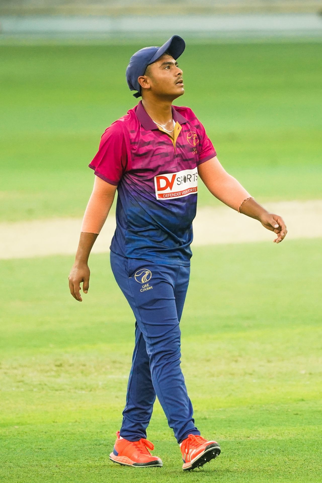 The New Zealand batters had little clue against Aayan Afzal Khan's guile, UAE vs New Zealand, 2nd T20I, Dubai, August 19, 2023
