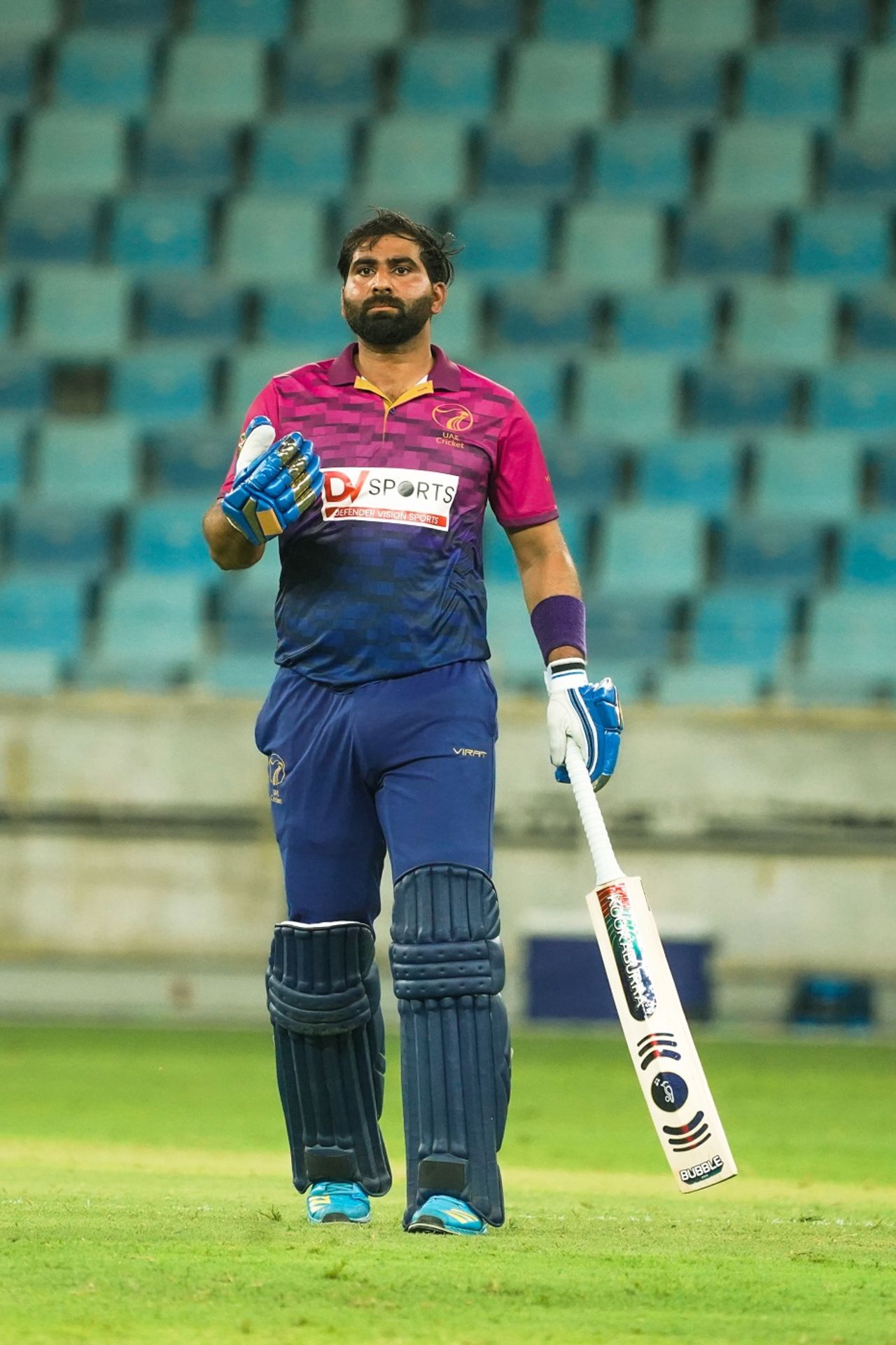 Muhammad Waseem scored 55 off 29, UAE vs New Zealand, 2nd T20I, Dubai, August 19, 2023