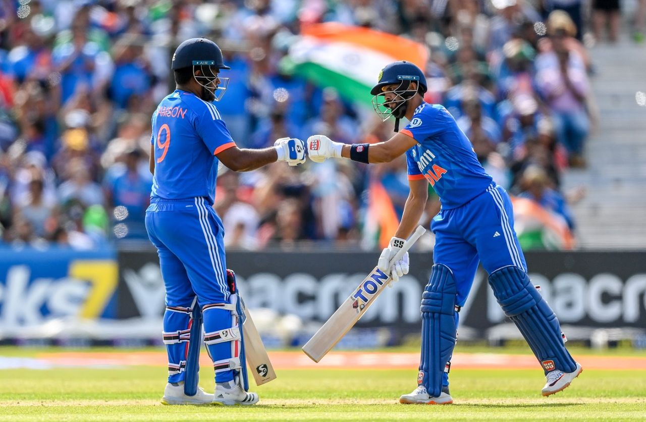 Sanju Samson and Ruturaj Gaikwad gave India impetus after the powerplay, Ireland vs India, 2nd T20I, Malahide, Dublin, August 20, 2023