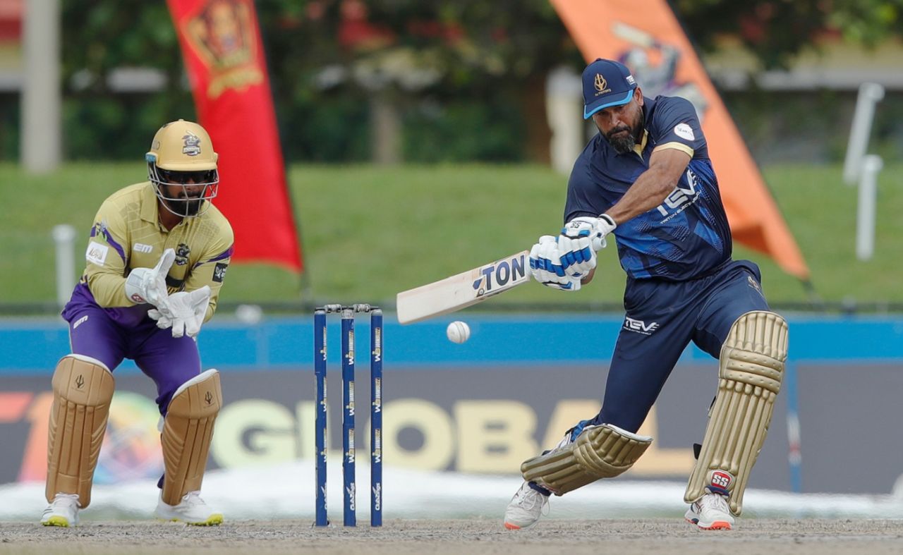 Yusuf Pathan smashed 35 off 11 balls, California Knights vs New Jersey Tritons, US Masters T10, Lauderhill, August 21, 2023