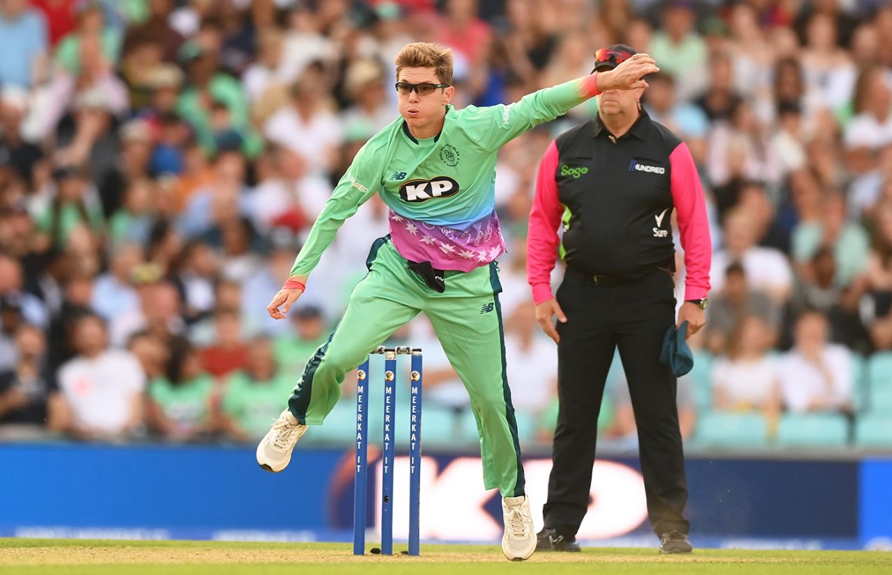 Adam Zampa claimed 2 for 20, Men's Hundred, Oval Invincibles vs Trent Rockets, The Kia Oval, August 21, 2023