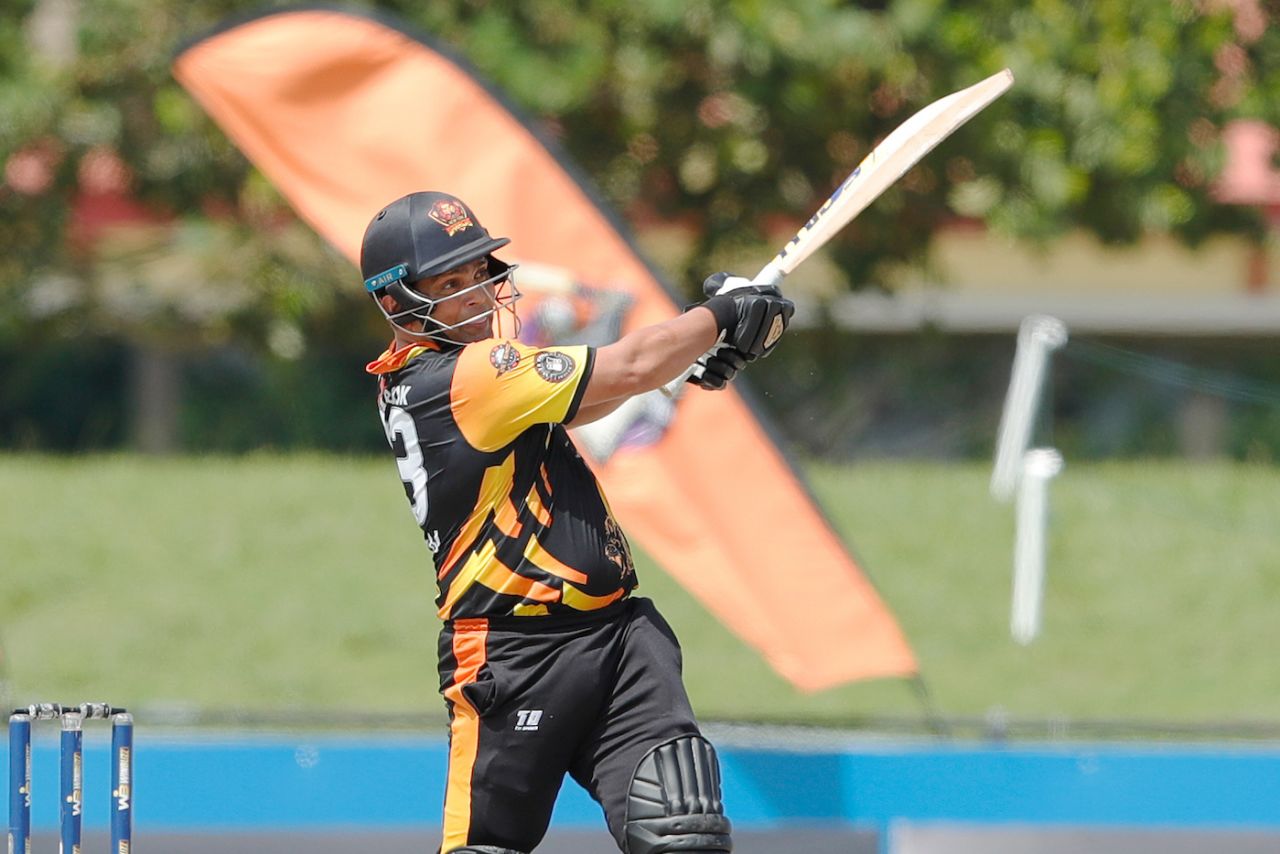 Kamran Akmal did a lot of damage early on, Atlanta Riders vs New York Warriors, US Masters T10, Lauderhill, August 21, 2023