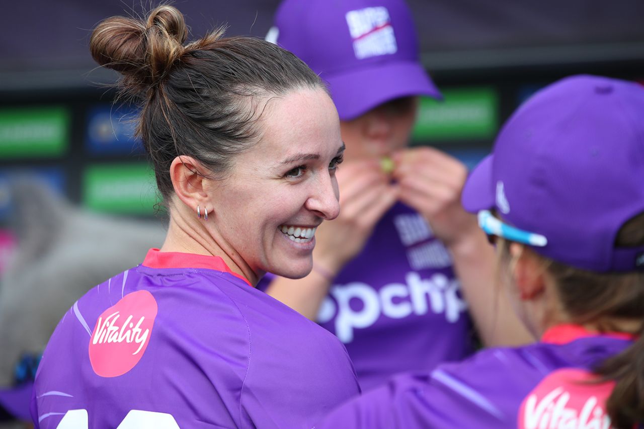 Kate Cross has adapted seamlessly to life in Superchargers purple, Northern Superchargers vs Birmingham Phoenix, Women's Hundred, Headingley, August 3, 2023