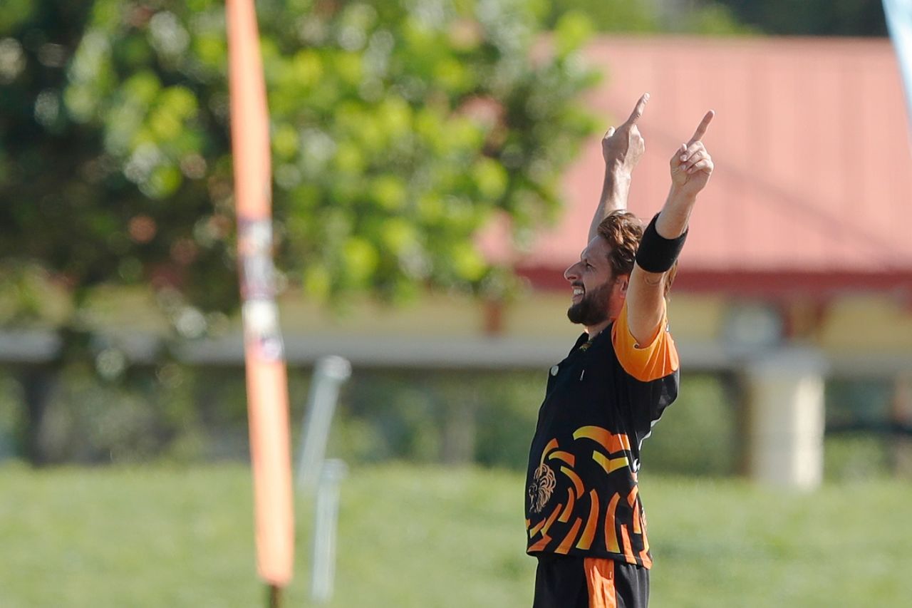 Shahid Afridi is forever the Star Man, California Knights vs New York Warriors, Qualifier 1, US Masters T10, Lauderhill, August 26, 2023