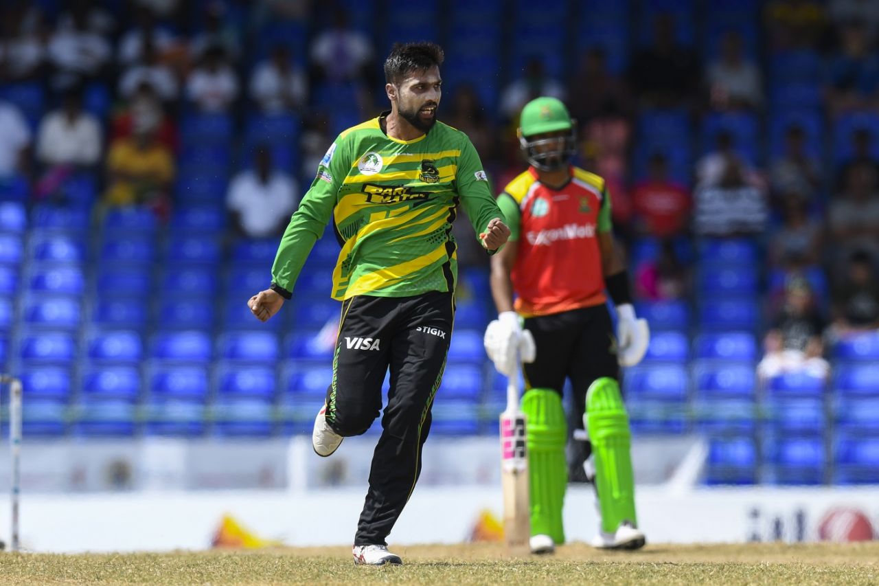 Mohammad Amir struck early blows, Jamaica Tallawahs vs Guyana Amazon Warriors, Caribbean Premier League, Basseterre, August 27, 2023