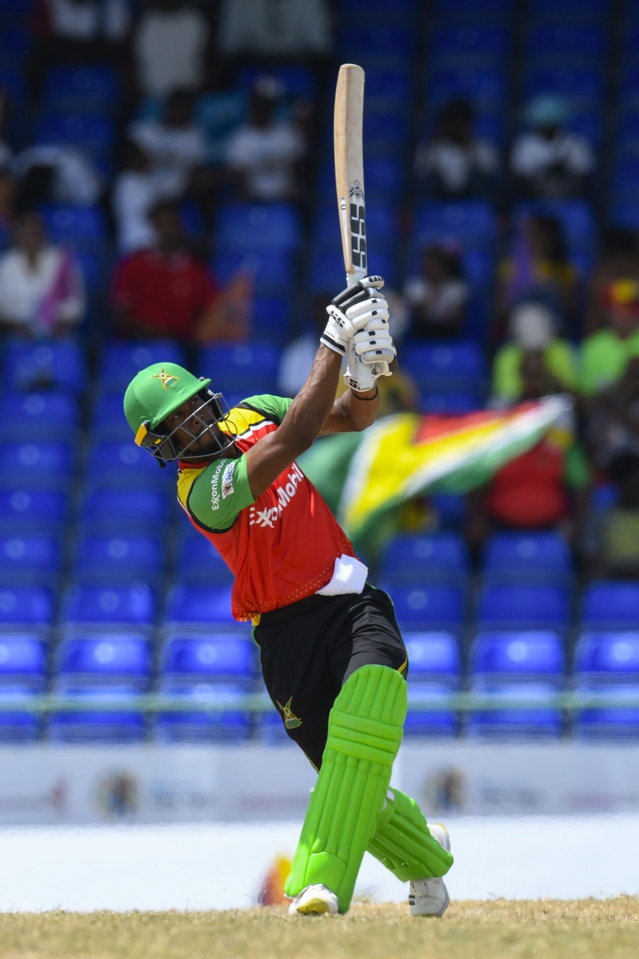 Keemo Paul made a big splash with the bat, Jamaica Tallawahs vs Guyana Amazon Warriors, Caribbean Premier League, Basseterre, August 27, 2023