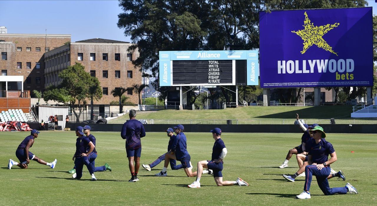 South Africa players during a training session, South Africa vs Australia, Durban, August 29, 2023