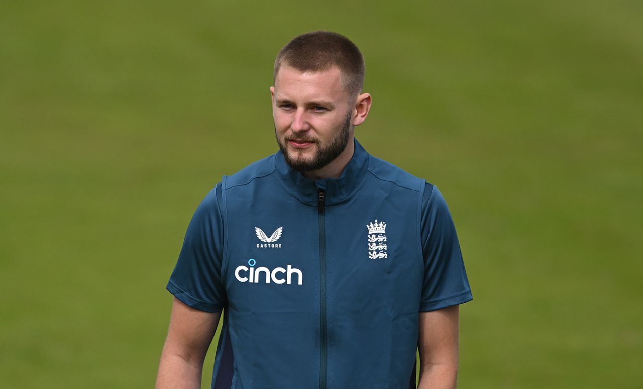 Gus Atkinson is expected to make his England debut against New Zealand, Chester-le-Street, August 29, 2023