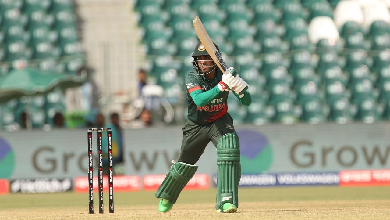 Mehidy Hasan Miraz hit his fourth fifty-plus score in ODI cricket, Afghanistan vs Bangladesh, Group B, Asia Cup, Lahore, September 3, 2023