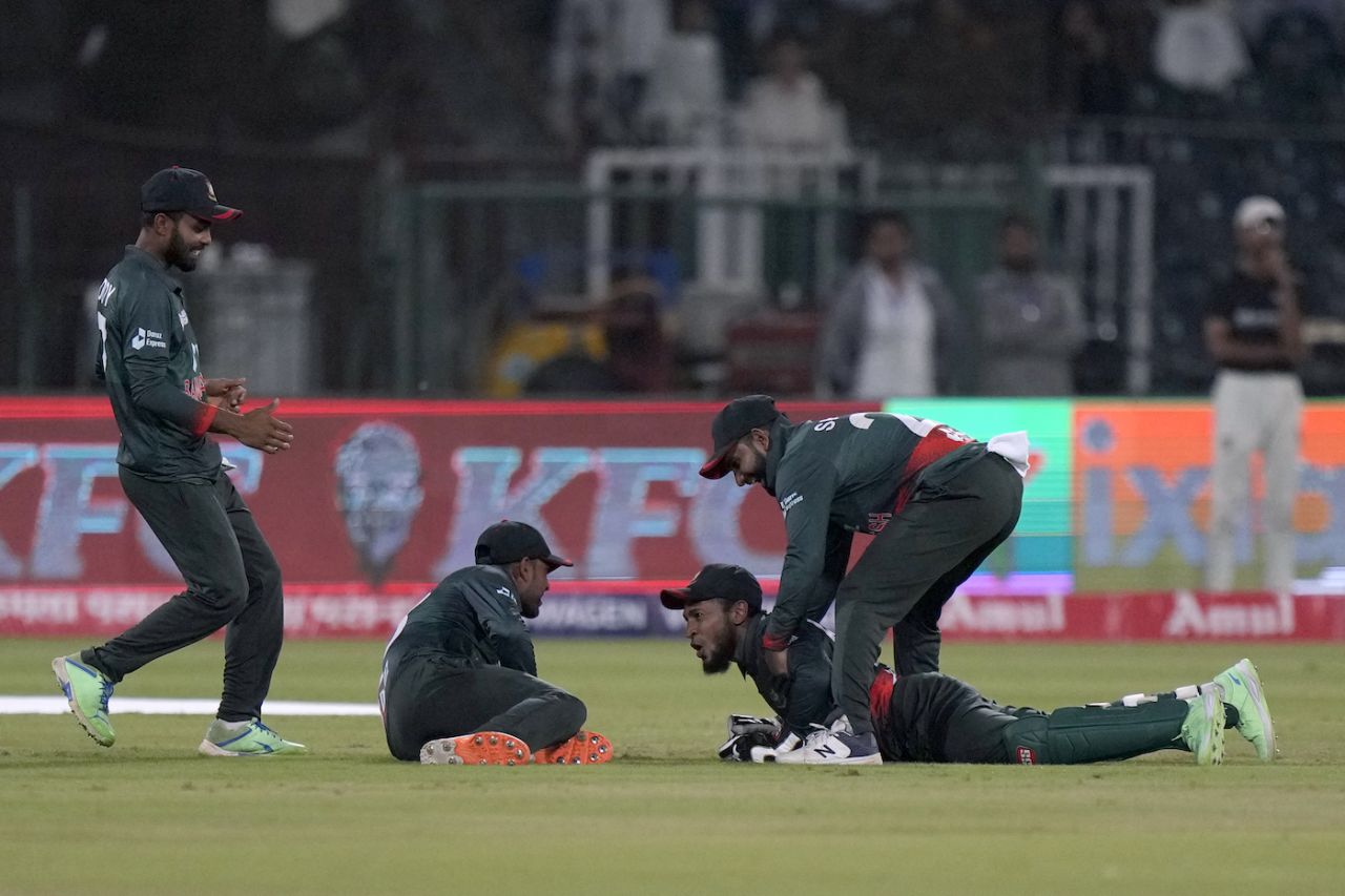 Mushfiqur Rahim took a diving catch to dismiss Ibrahim Zadran, Afghanistan vs Bangladesh, Group B, Asia Cup, Lahore, September 3, 2023