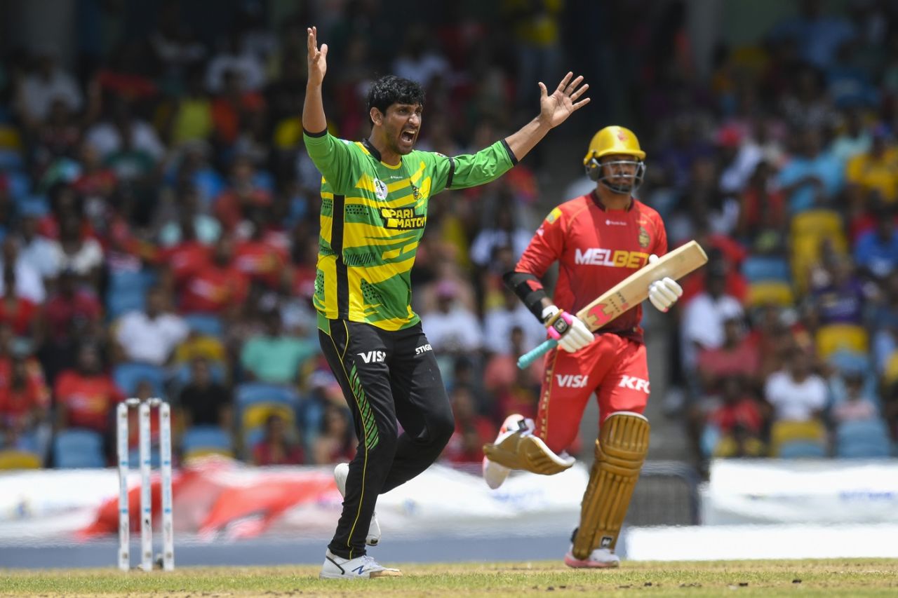 Salman Irshad has been Jamaica Tallawahs' go-to fast bowler, Jamaica Tallawahs vs Trinbago Knight Riders, Bridgetown, CPL 2023, September 3, 2023