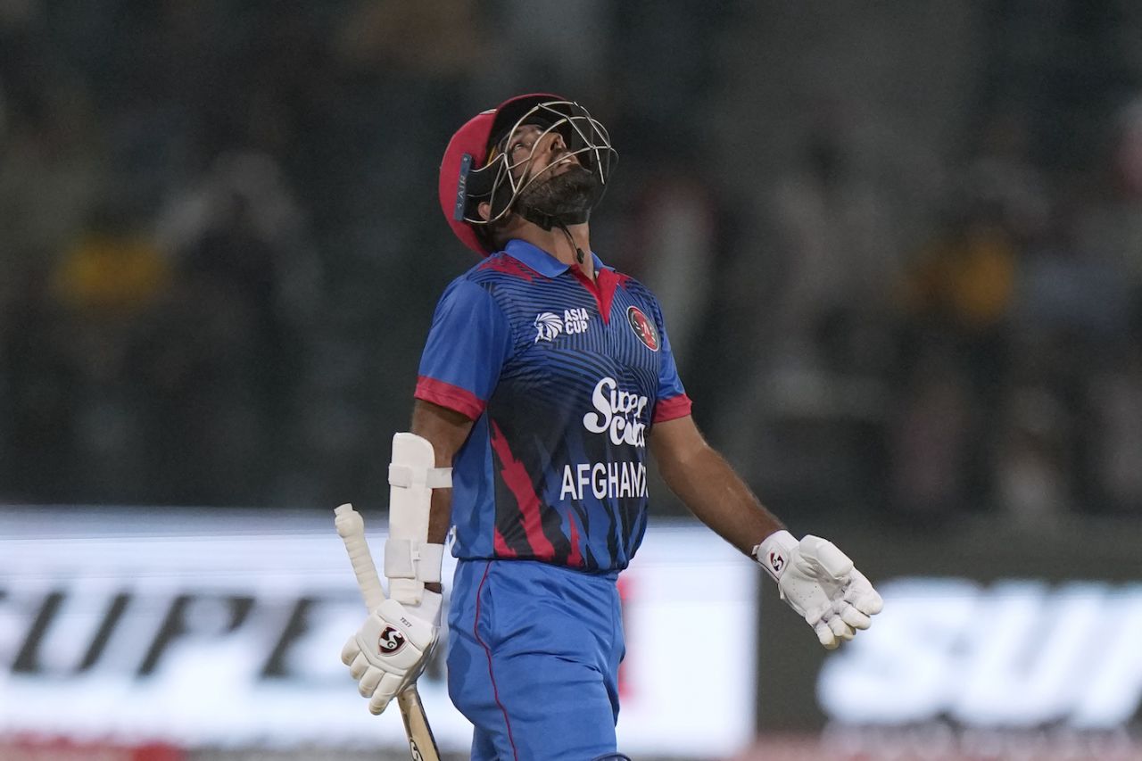 Hashmatullah Shahidi scored a half-century, Afghanistan vs Bangladesh, Group B, Asia Cup, Lahore, September 3, 2023