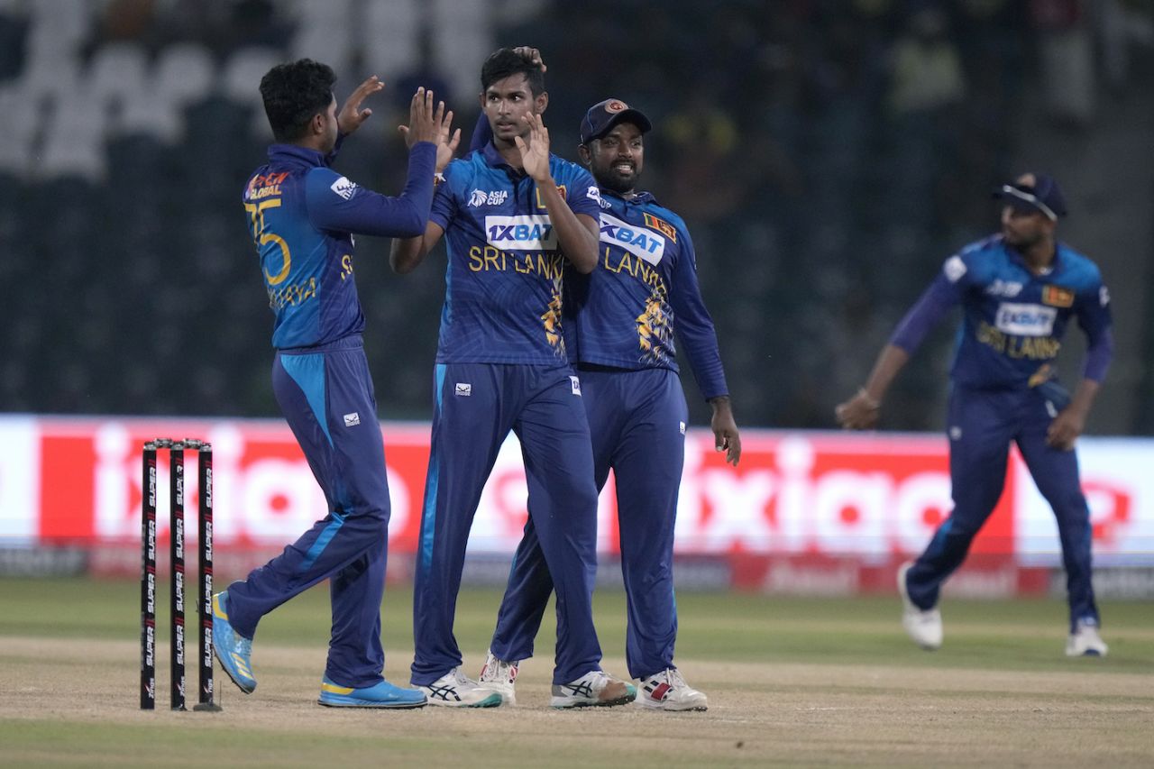 Matheesha Pathirana struck with his first ball, Afghanistan vs Sri Lanka, Asia Cup, Lahore, September 5, 2023