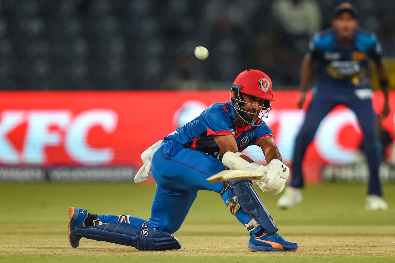 Hashmatullah Shahidi scored a steady half-century, Afghanistan vs Sri Lanka, Asia Cup, Lahore, September 5, 2023