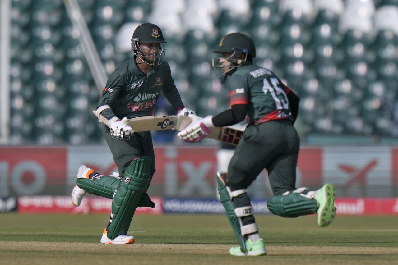 Shakib Al Hasan and Mushfiqur Rahim steadied Bangladesh after early losses, Pakistan vs Bangladesh, Asia Cup, Super Fours, Lahore, September 6, 2023