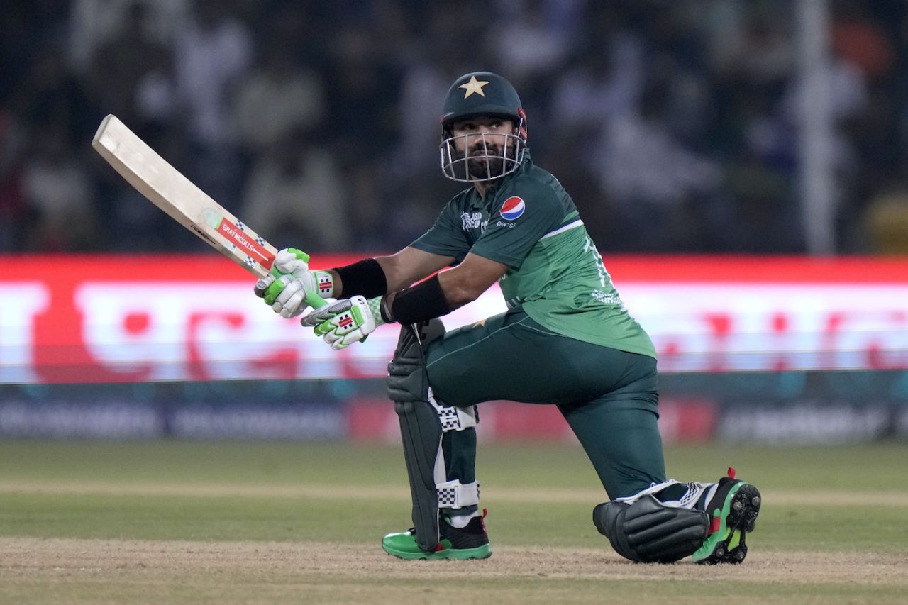 Mohammad Rizwan ensured Pakistan didn't wobble after losing Babar Azam, Pakistan vs Bangladesh, Asia Cup, Super Fours, Lahore, September 6, 2023