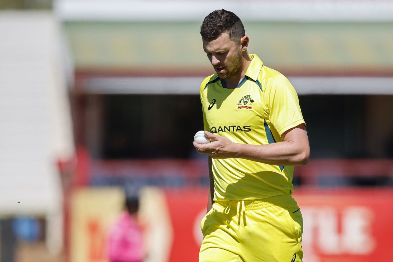 Josh Hazlewood made his white-ball return for Australia, South Africa vs Australia, 1st ODI, Bloemfontein, September 7, 2023