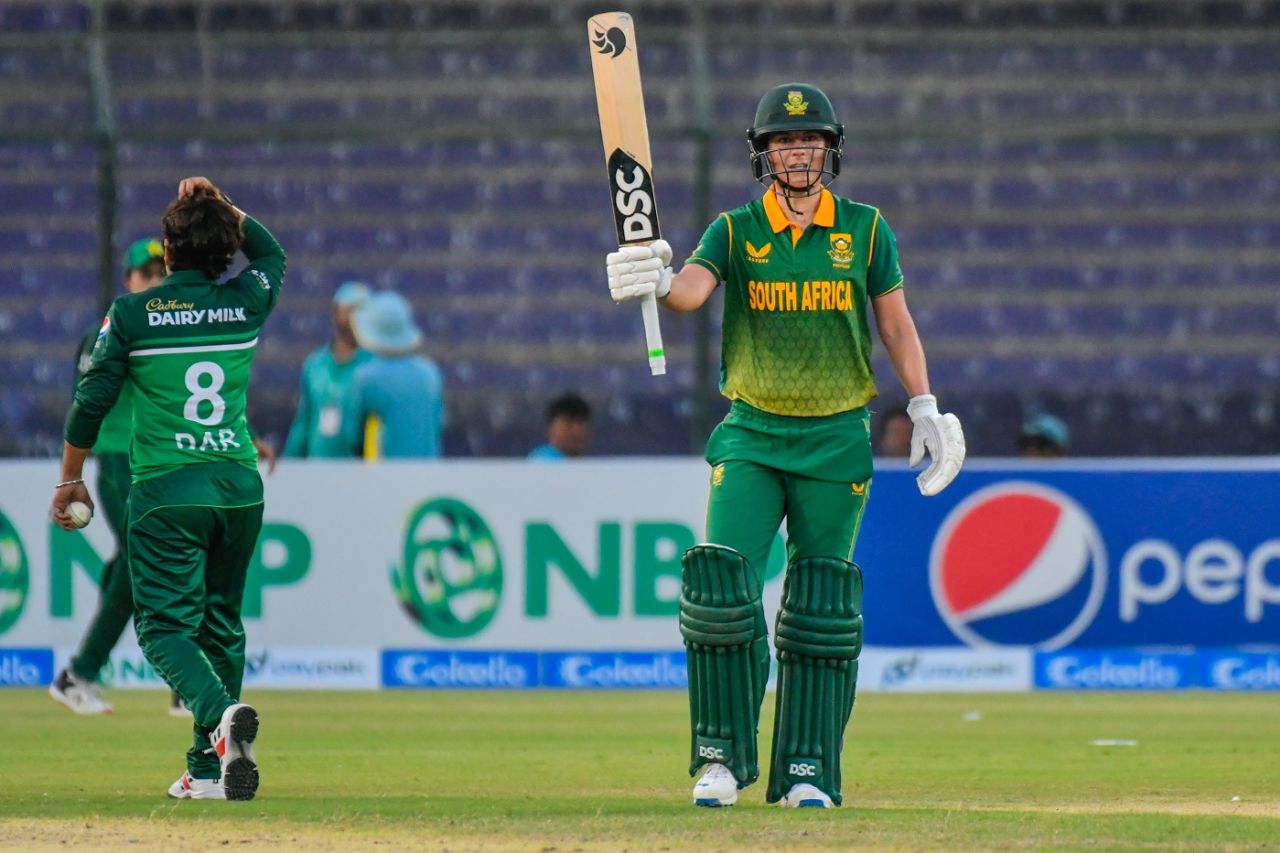 Both of Marizanne Kapp's ODI centuries have come against Pakistan, ten years apart, Pakistan vs South Africa, 1st Women's ODI, Karachi, September 8, 2023