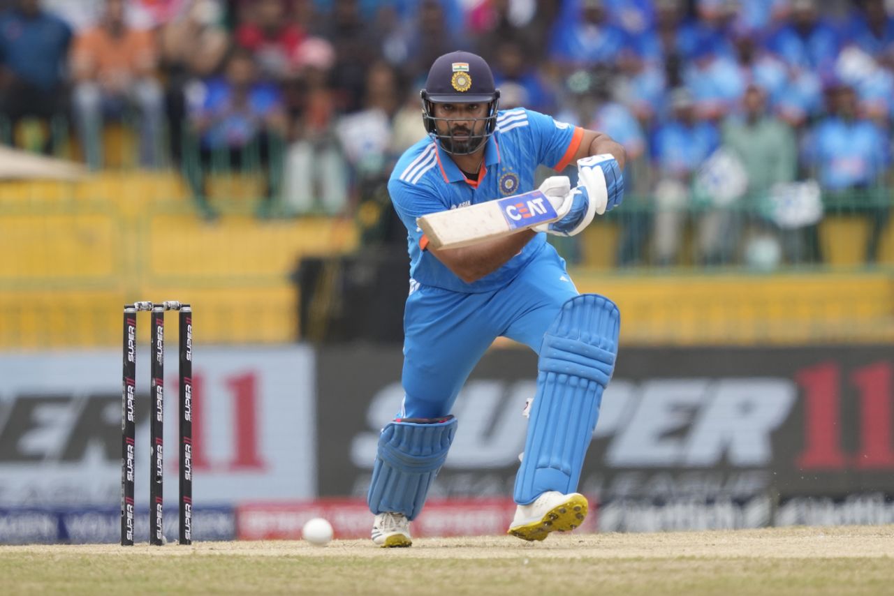 Rohit Sharma played his part in giving India a steady start, Pakistan vs India, Asia Cup Super Four, Colombo, September 10, 2023