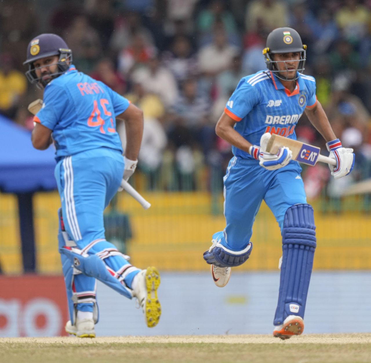 Shubman Gill and Rohit Sharma gave India a steady start, Pakistan vs India, Asia Cup Super Four, Colombo, September 10, 2023