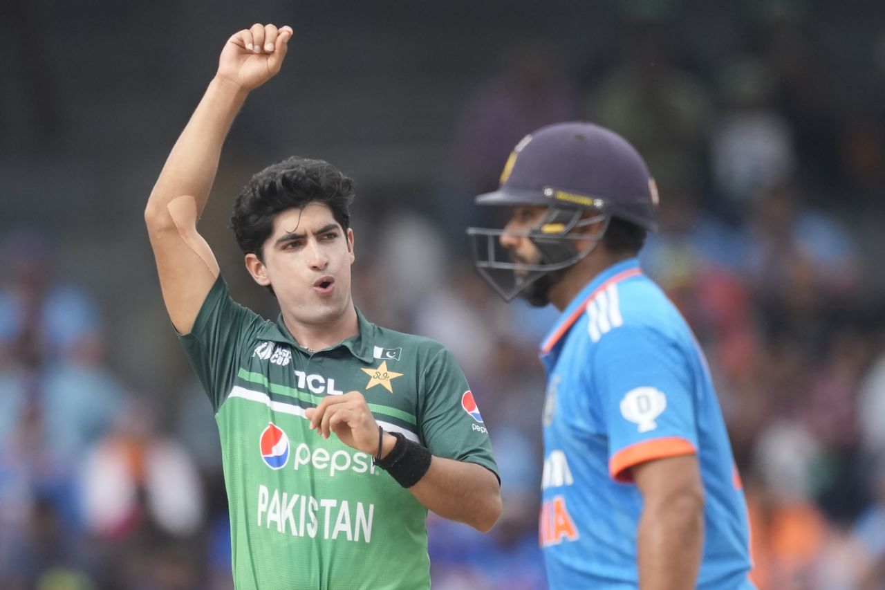 Naseem Shah bowled beautifully without luck, Pakistan vs India, Asia Cup Super Four, Colombo, September 10, 2023