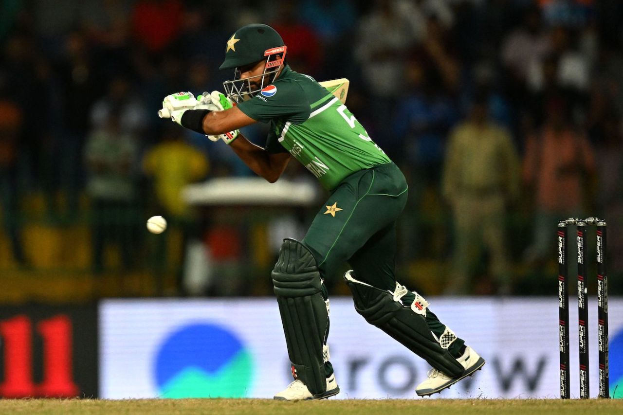 Babar Azam was cautious against the new ball, Pakistan vs India, Asia Cup Super Four, Colombo, September 11, 2023