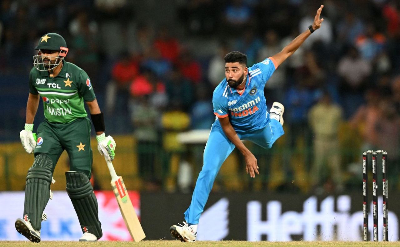 Mohammed Siraj kept Babar Azam and Co in check with the new ball, Pakistan vs India, Asia Cup Super Four, Colombo, September 11, 2023