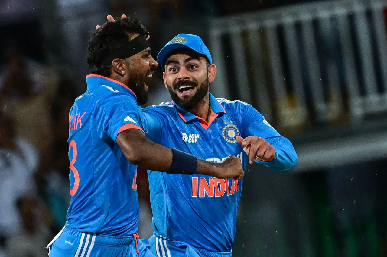 Hardik Pandya's first strike came just before a rain interruption, Pakistan vs India, Asia Cup Super Four, Colombo, September 11, 2023