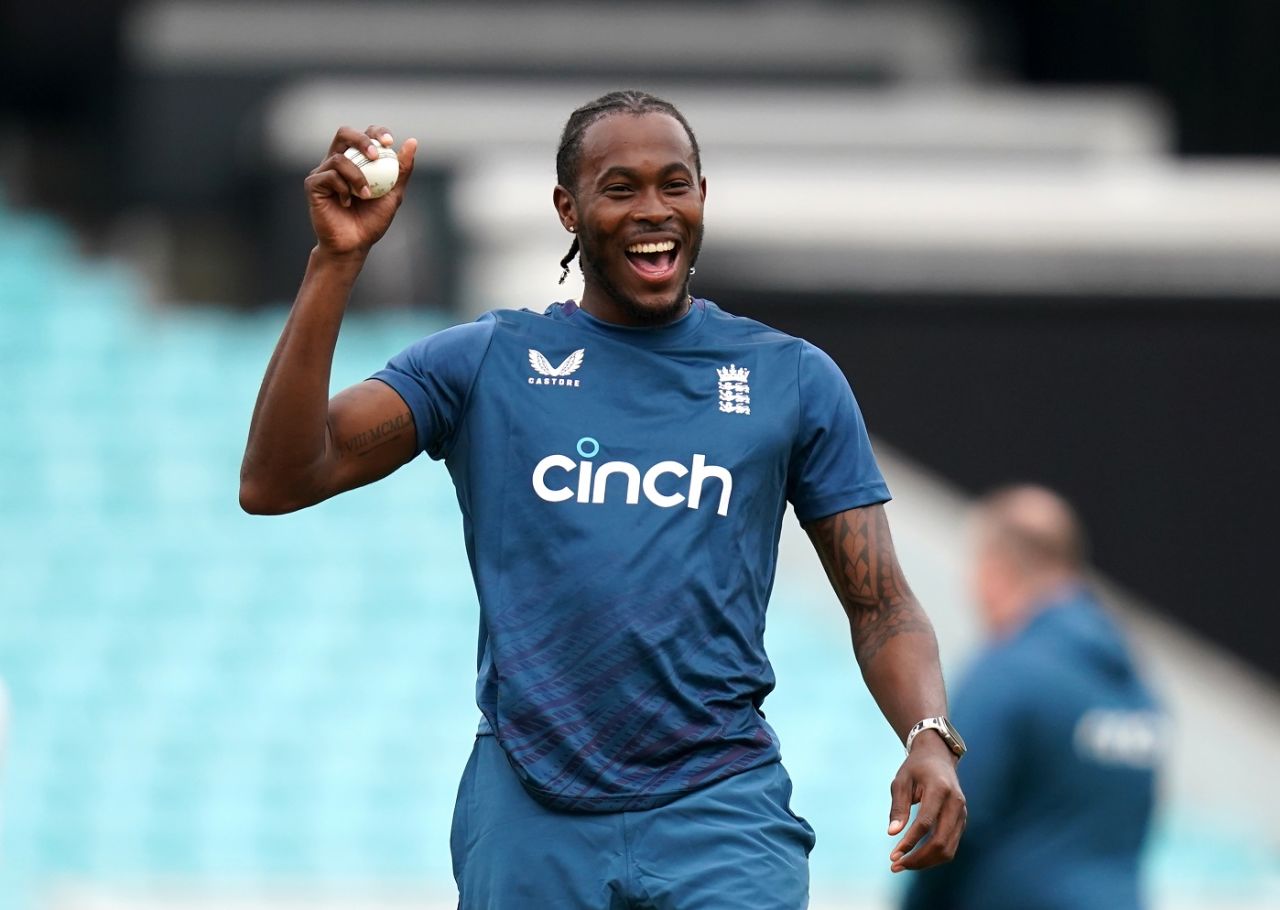 Jofra Archer was in attendance at England training, The Oval, September 12, 2023