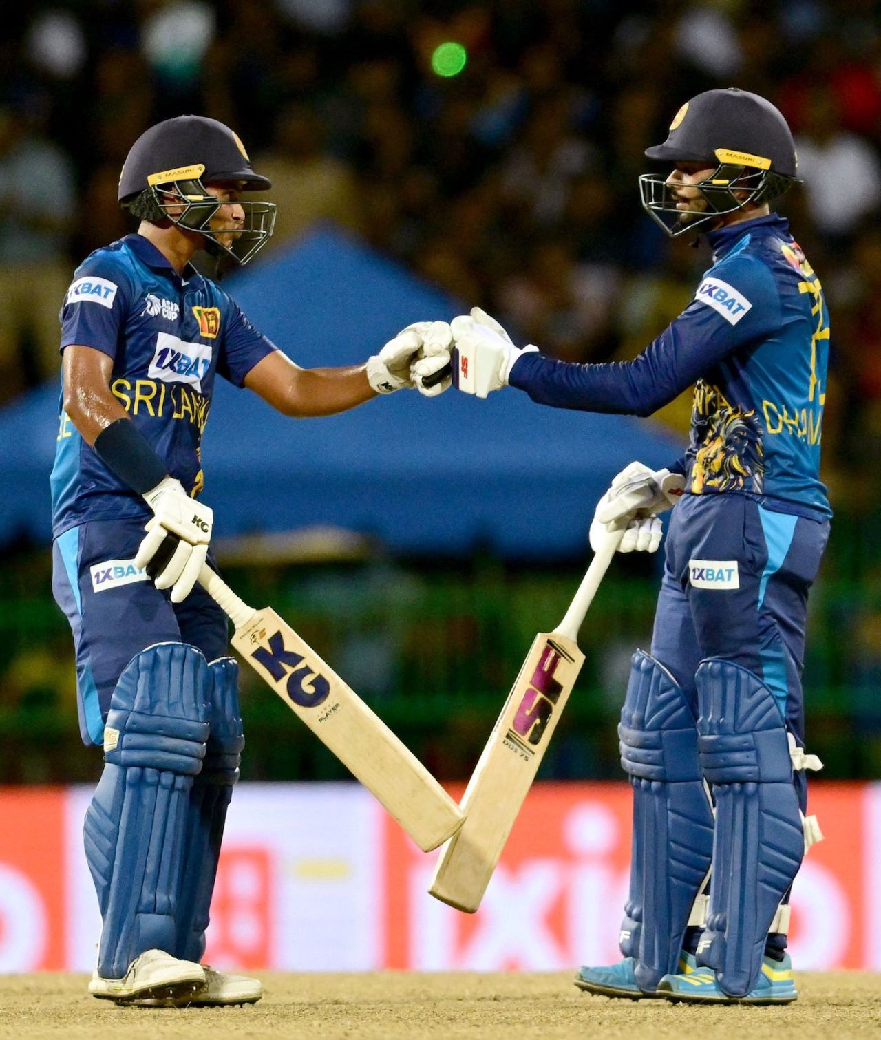 Dhananjaya de Silva and Dunith Wellalage put up a big stand for the seventh wicket, India vs Sri Lanka, Asia Cup Super Four, Colombo, September 12, 2023