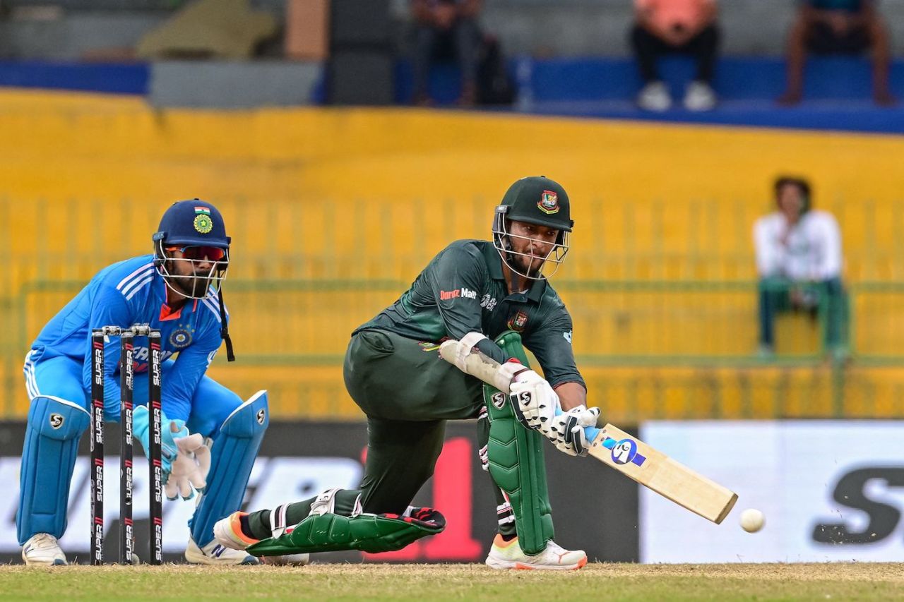 Shakib Al Hasan brought up his 55th ODI half-century, Bangladesh vs India, Asia Cup Super Four, Colombo, September 15, 2023