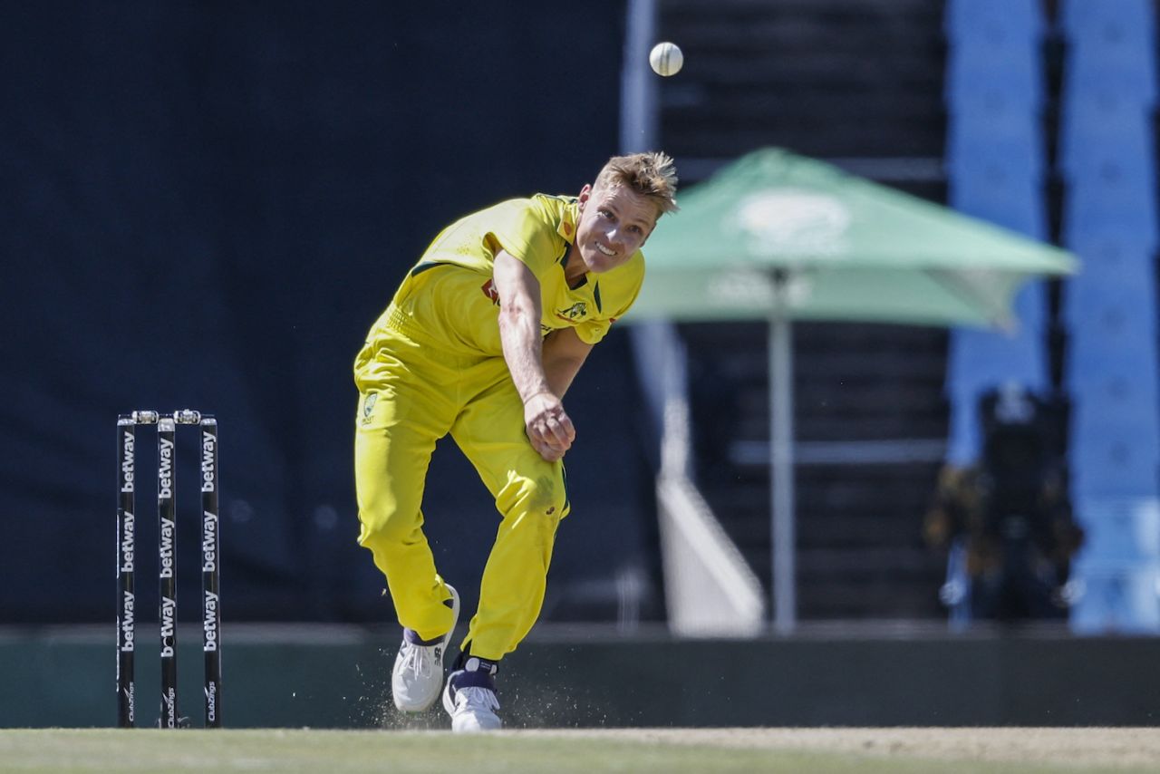 Nathan Ellis made the initial breakthrough, South Africa vs Australia, 4th ODI, Centurion, September 15, 2023