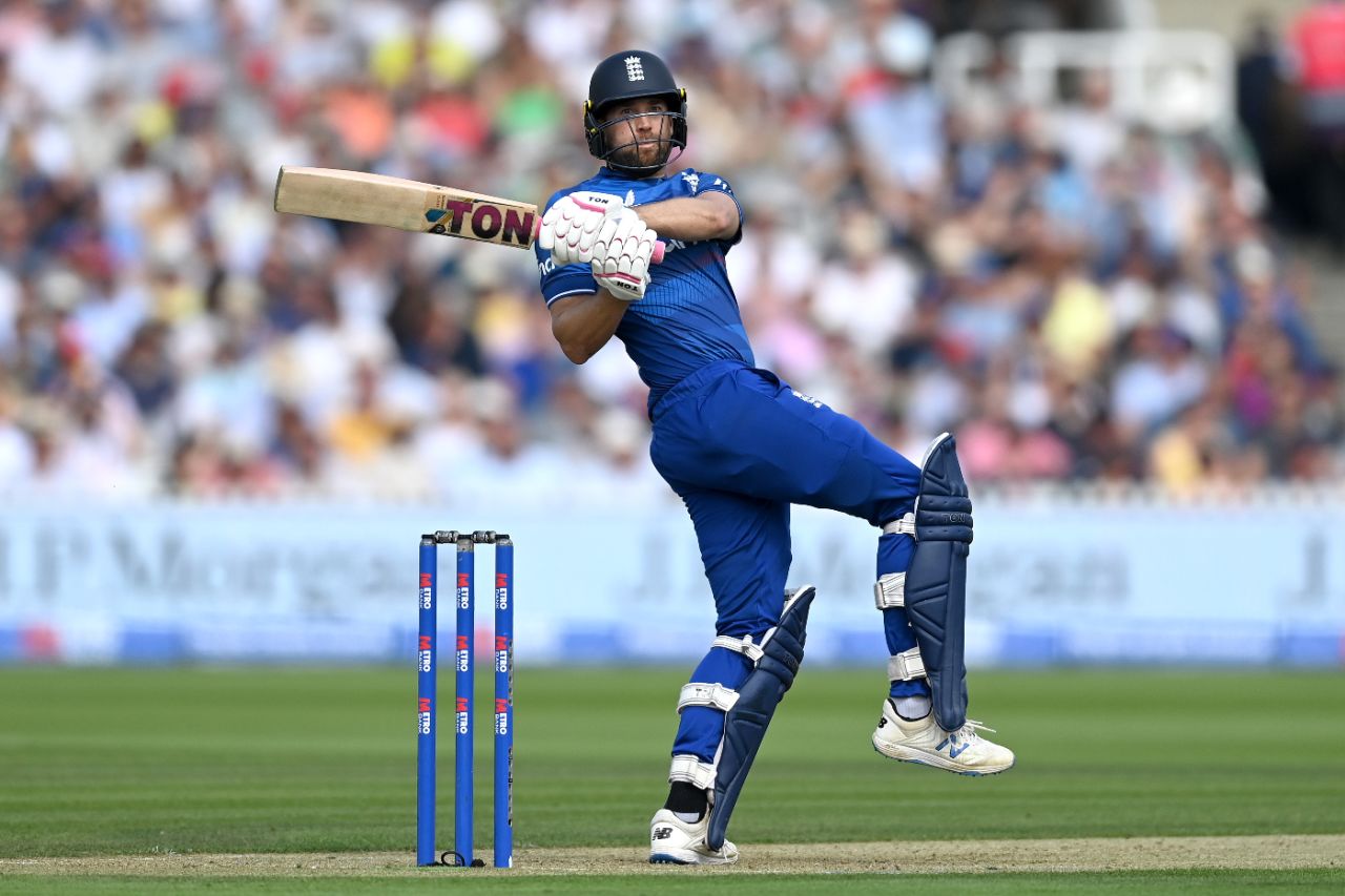 Dawid Malan pulls through the leg-side, England vs New Zealand, 4th ODI, Lord's, September 15, 2023