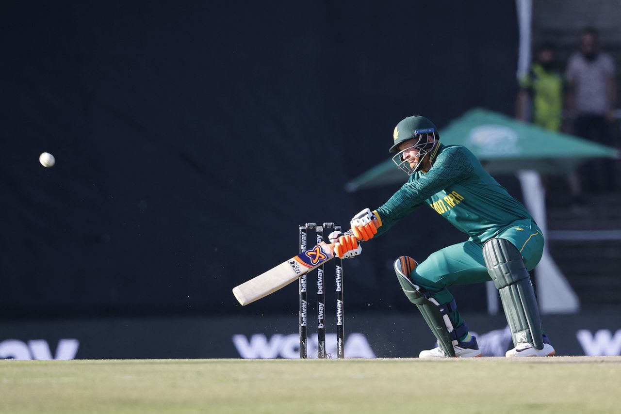 Heinrich Klaasen crashed 13 fours and as many sixes in his 174 off 83 balls, South Africa vs Australia, 4th ODI, Centurion, September 15, 2023