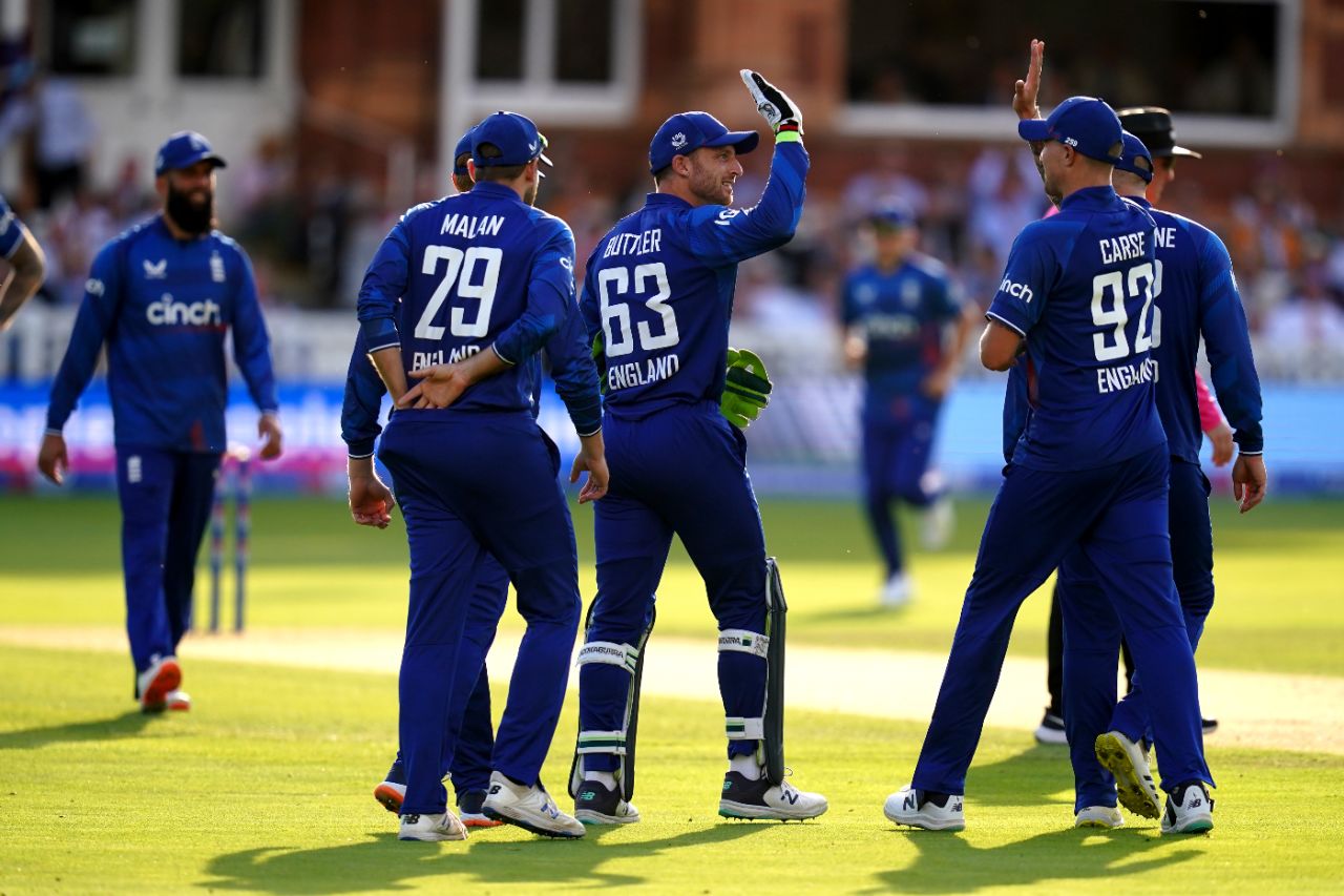 Jos Buttler ran out Devon Conway with a direct hit, England vs New Zealand, 4th ODI, Lord's, September 15, 2023