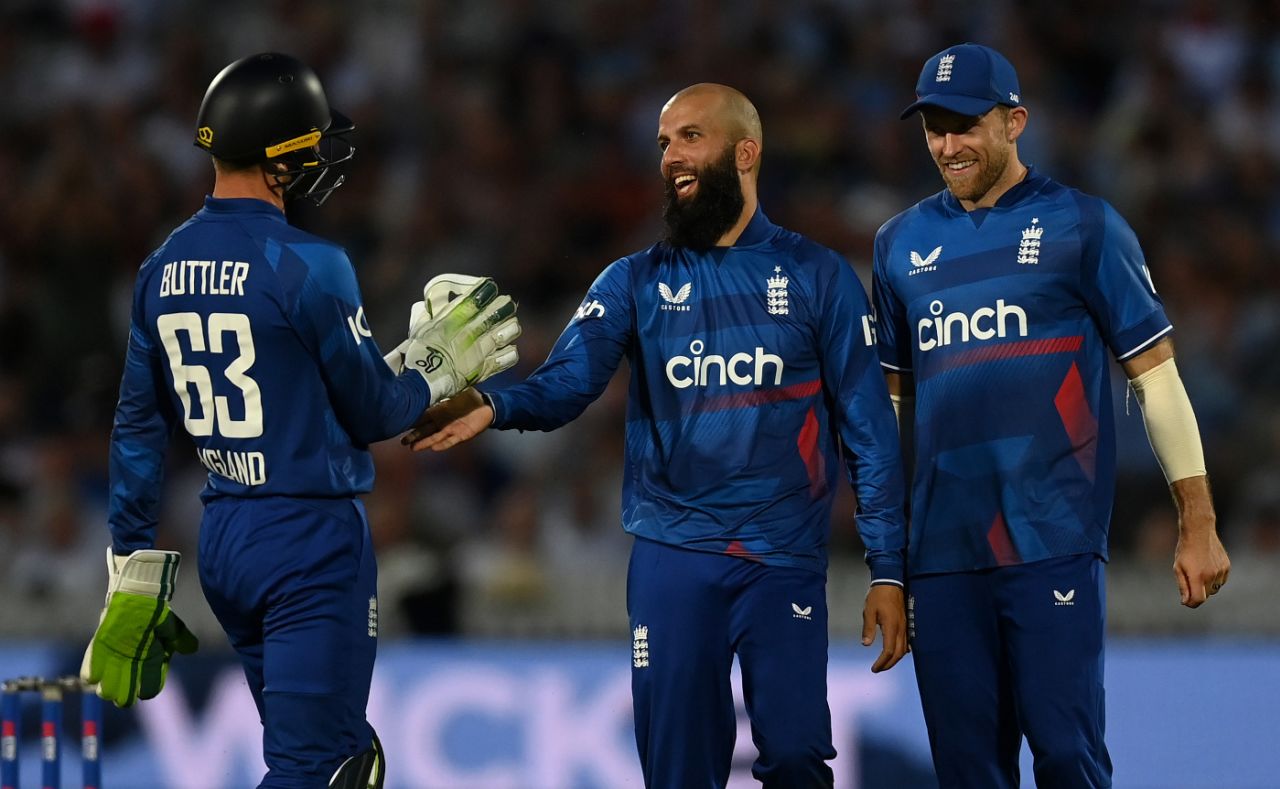 Moeen Ali bagged a four-wicket haul, England vs New Zealand, 4th ODI, Lord's, September 15, 2023