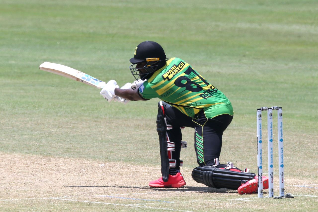 Raymon Reifer chipped in with a 22-ball 28, Jamaica Tallawahs vs St Kitts and Nevis Patriots, Providence, CPL, September 16, 2023