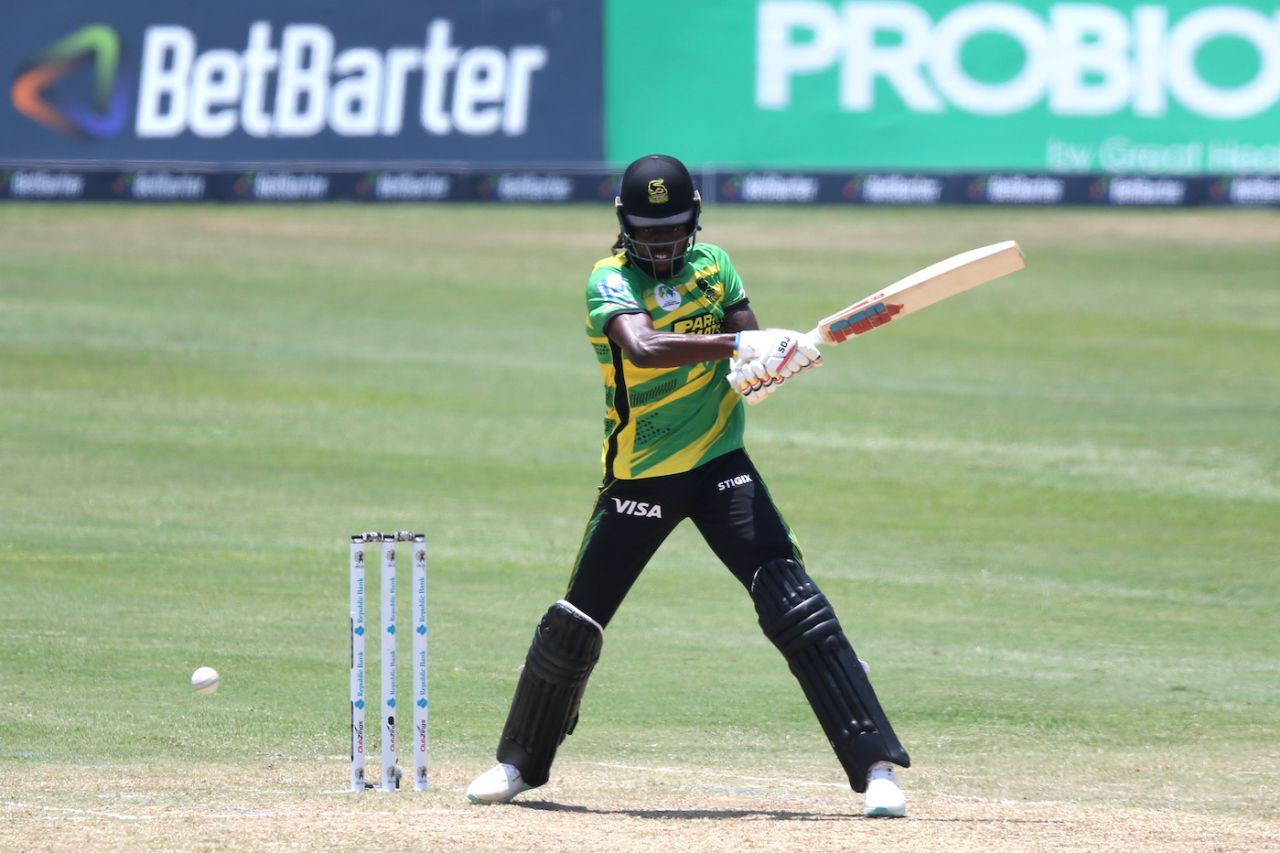 Shamar Springer bashed 38 off 27, Jamaica Tallawahs vs St Kitts and Nevis Patriots, Providence, CPL, September 16, 2023