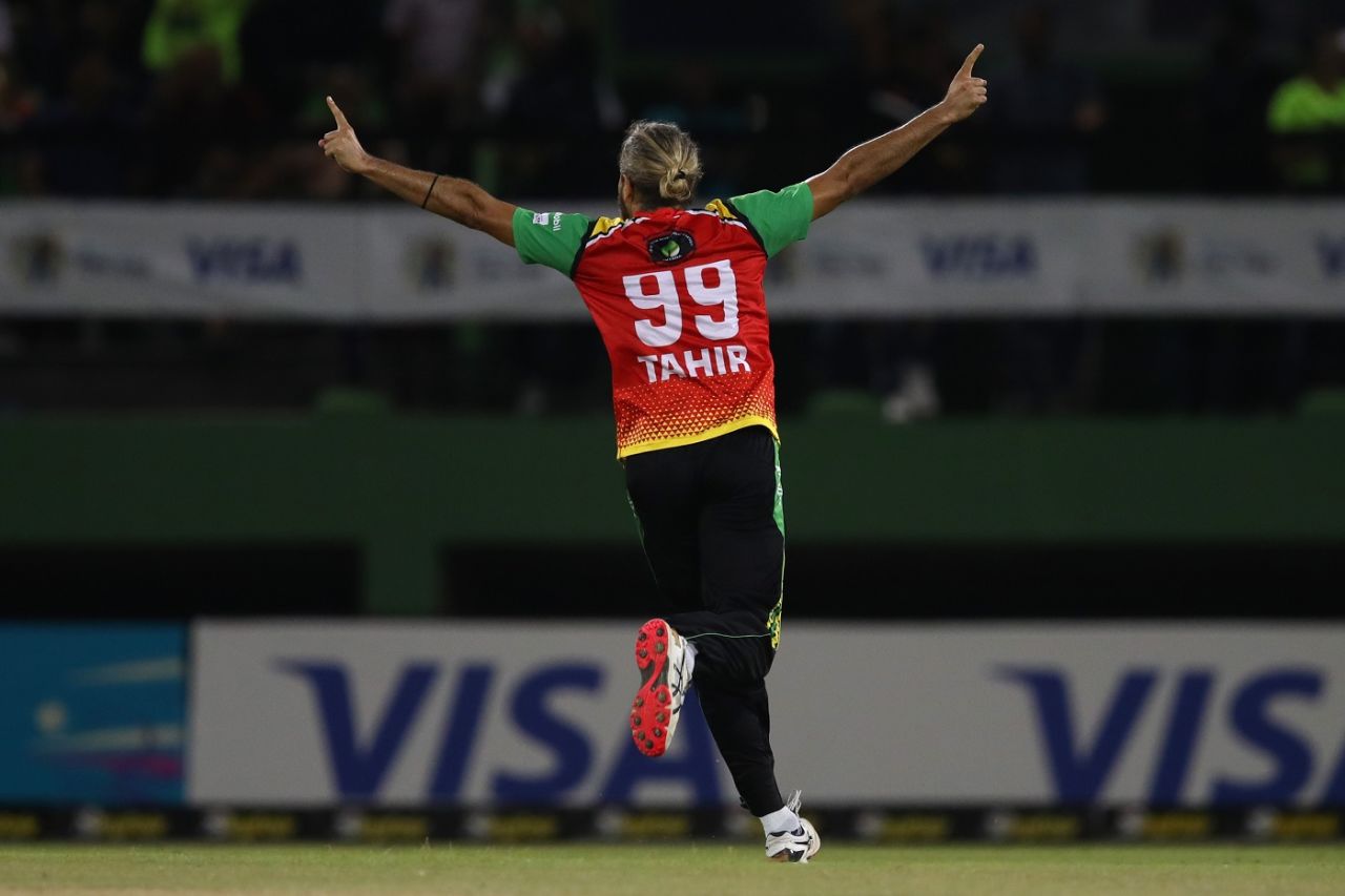 Imran Tahir gave away just 12 runs and took three wickets, Trinbago Knight Riders vs Guyana Amazon Warriors, CPL 2023, Providence, September 16, 2023