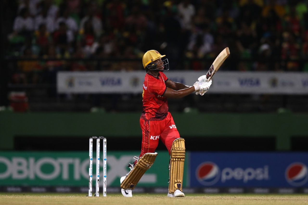 Keacy Carty smashed 83 off just 49 balls, Trinbago Knight Riders vs Guyana Amazon Warriors, CPL 2023, Providence, September 16, 2023