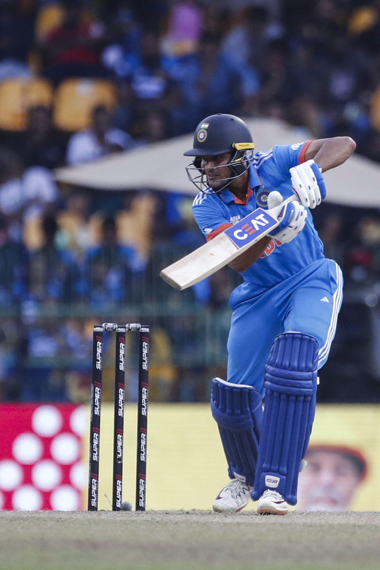 Shubman Gill was quick in India's pursuit of a paltry total, India vs Sri Lanka, Asia Cup final, Colombo, September 17, 2023