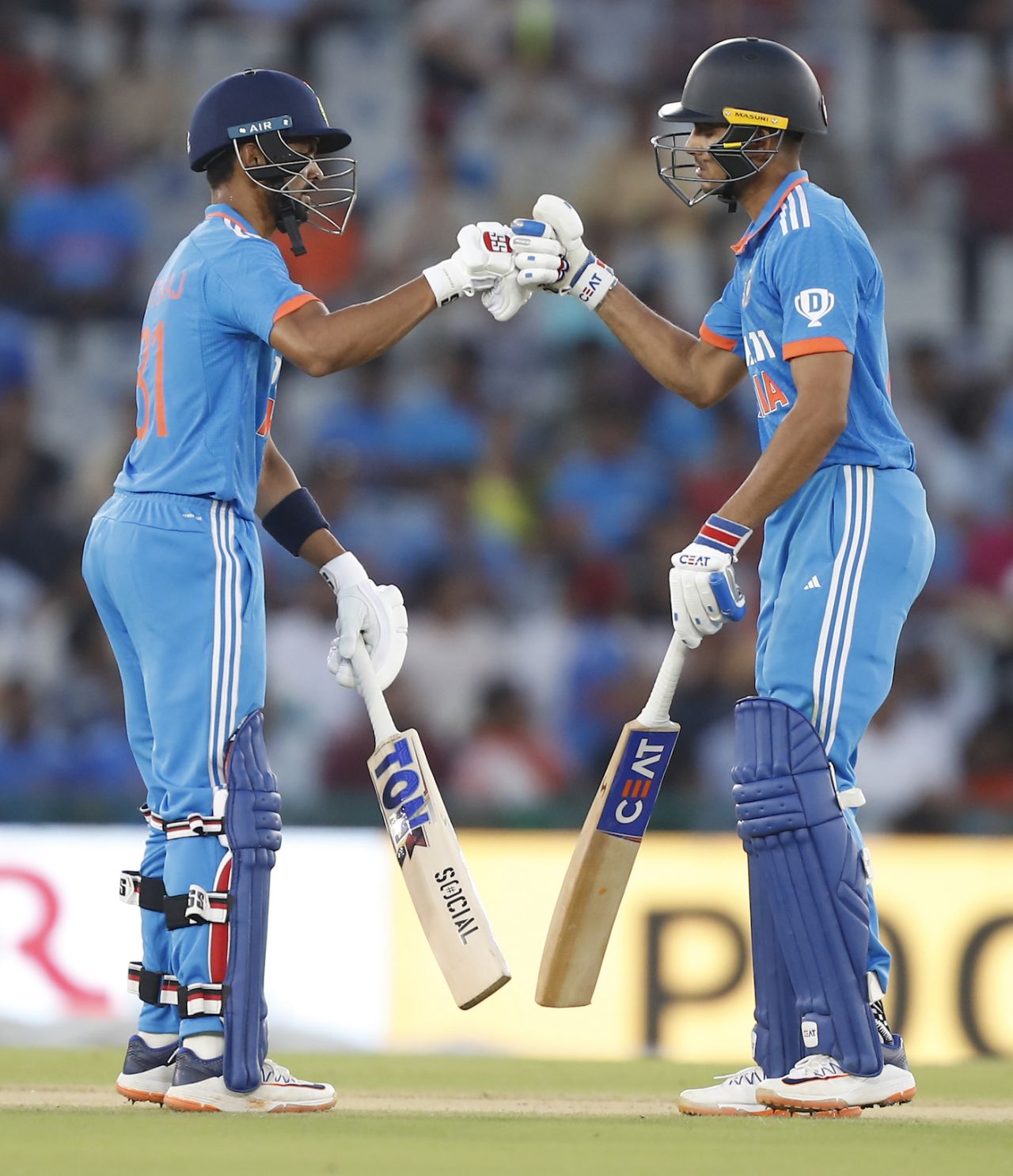 Ruturaj Gaikwad and Shubman Gill gave India a quick - and big - start, India vs Australia, 1st ODI, Mohali, September 22, 2023