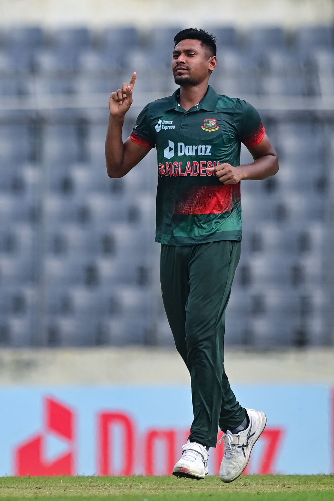 Mustafizur Rahman struck twice in the powerplay, Bangladesh vs New Zealand, 2nd ODI, Dhaka, September 23, 2023