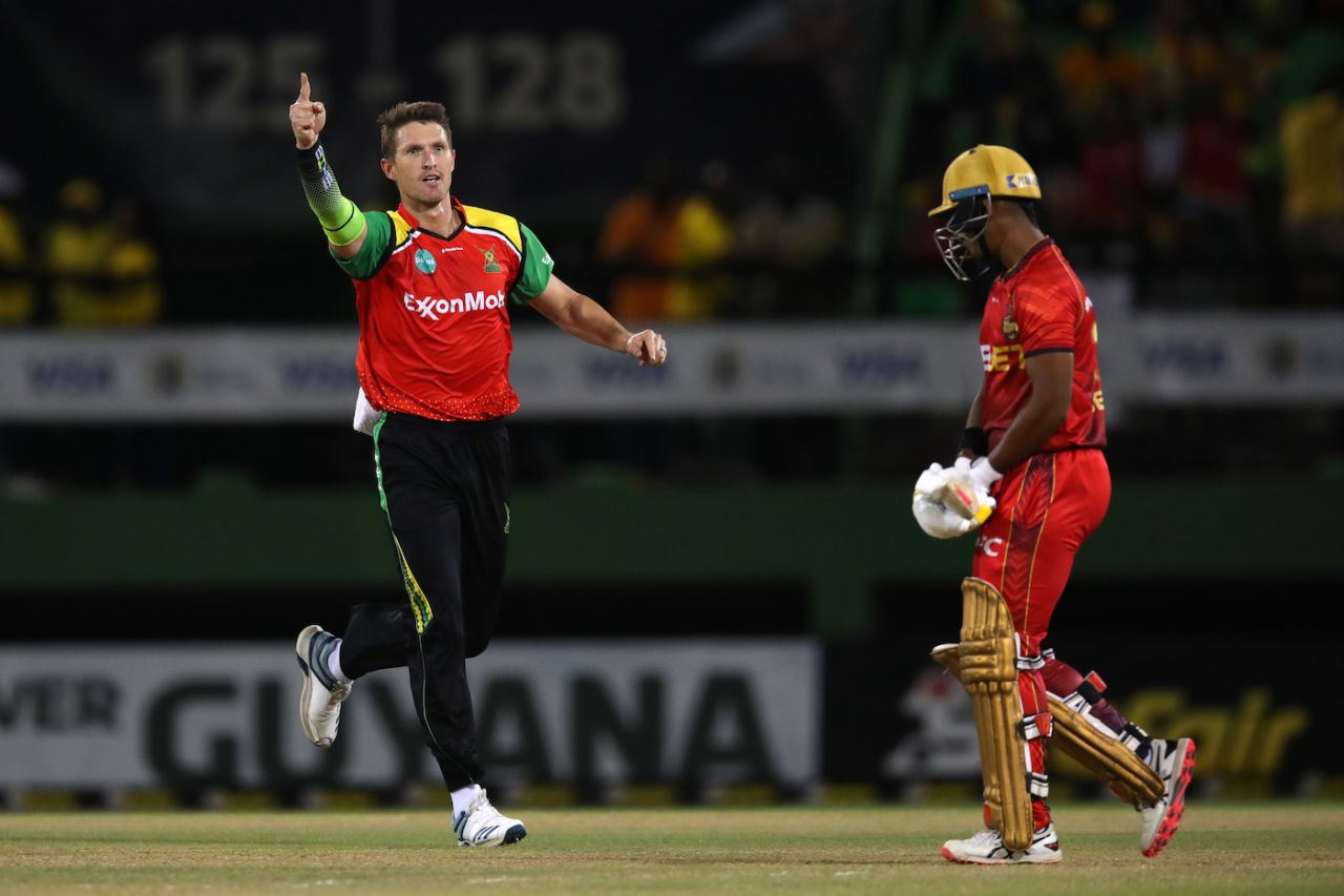 Dwaine Pretorius' four-for wrecked Trinbago Knight Riders, Guyana Amazon Warriors vs Trinbago Knight Riders, CPL 2023, final, Providence, September 24, 2023