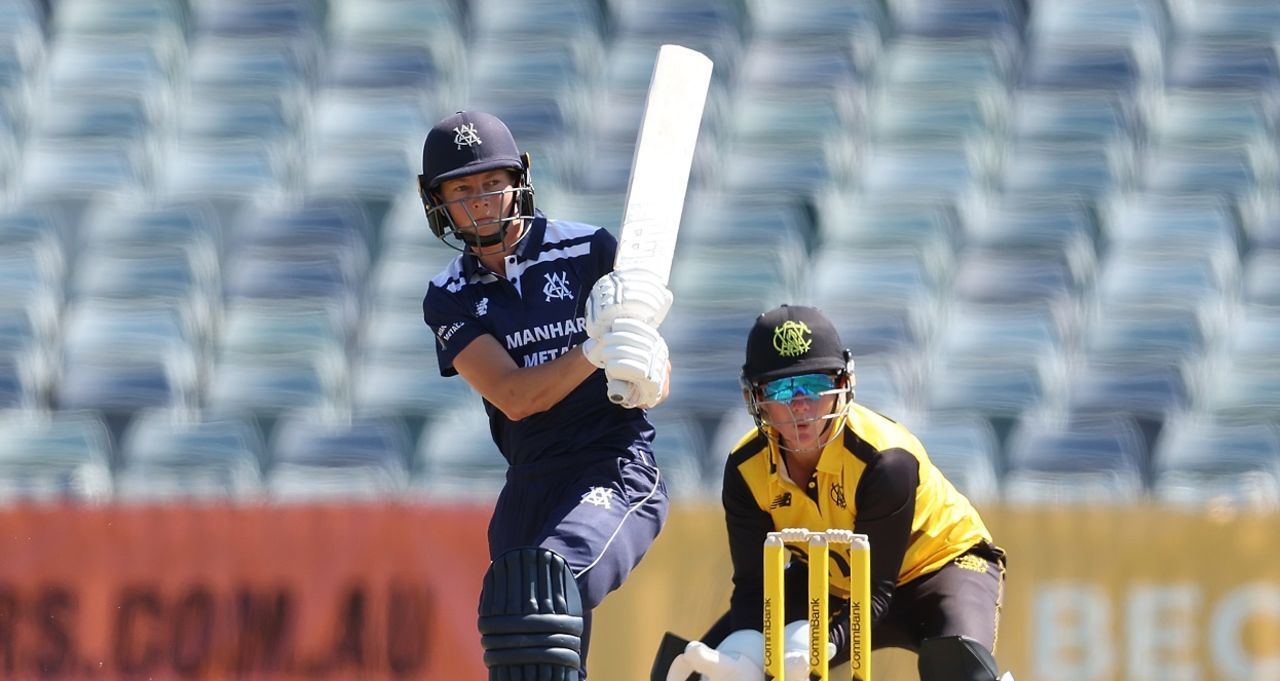 Meg Lanning scored 51 on her return to cricket in the WNCL, Western Australia vs Victoria, WNCL, Perth, September 26, 2023