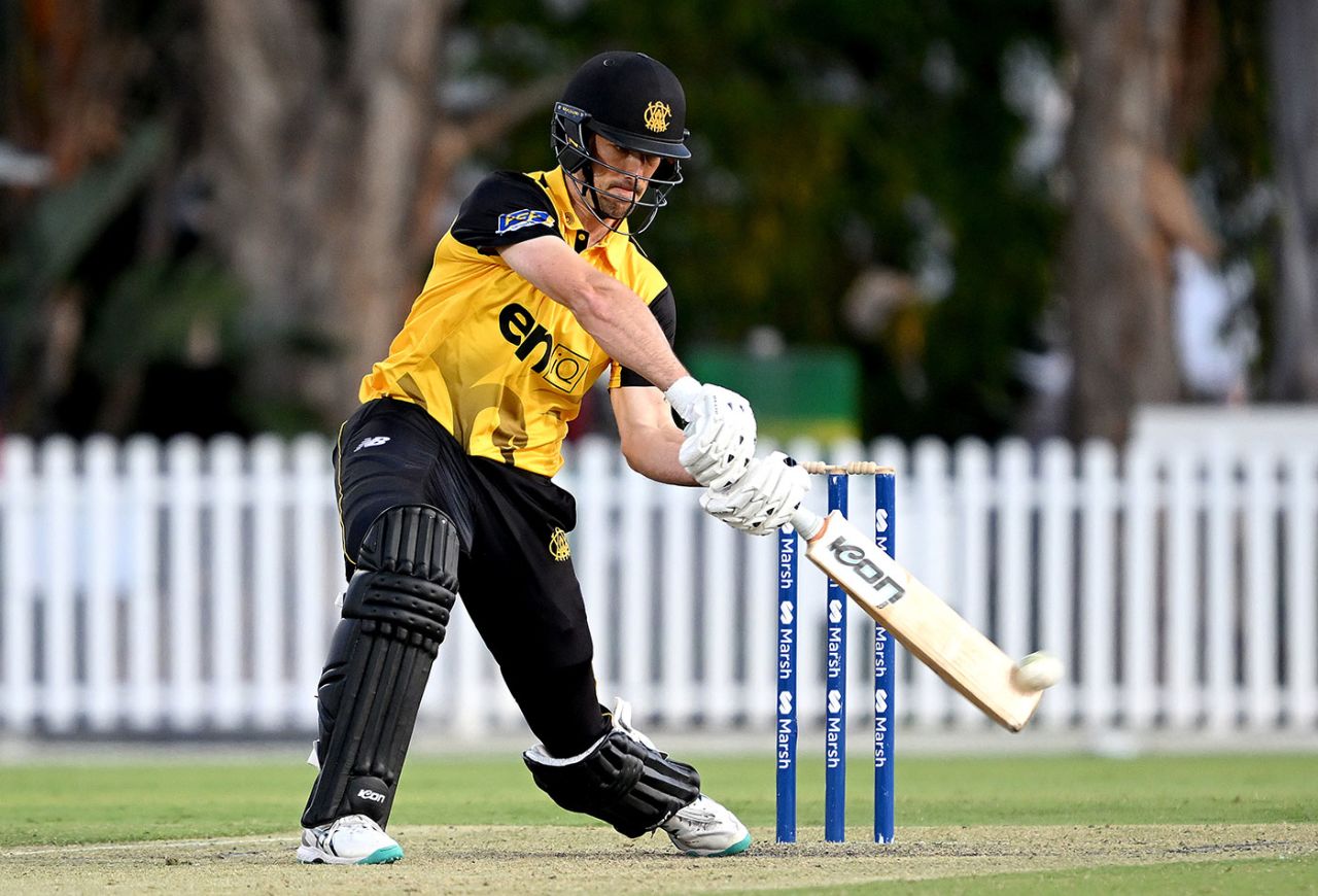 Nick Hobson was part of Western Australia's powerpacked display, Western Australia vs South Australia, Marsh Cup, Allan Border Field, September 26, 2023