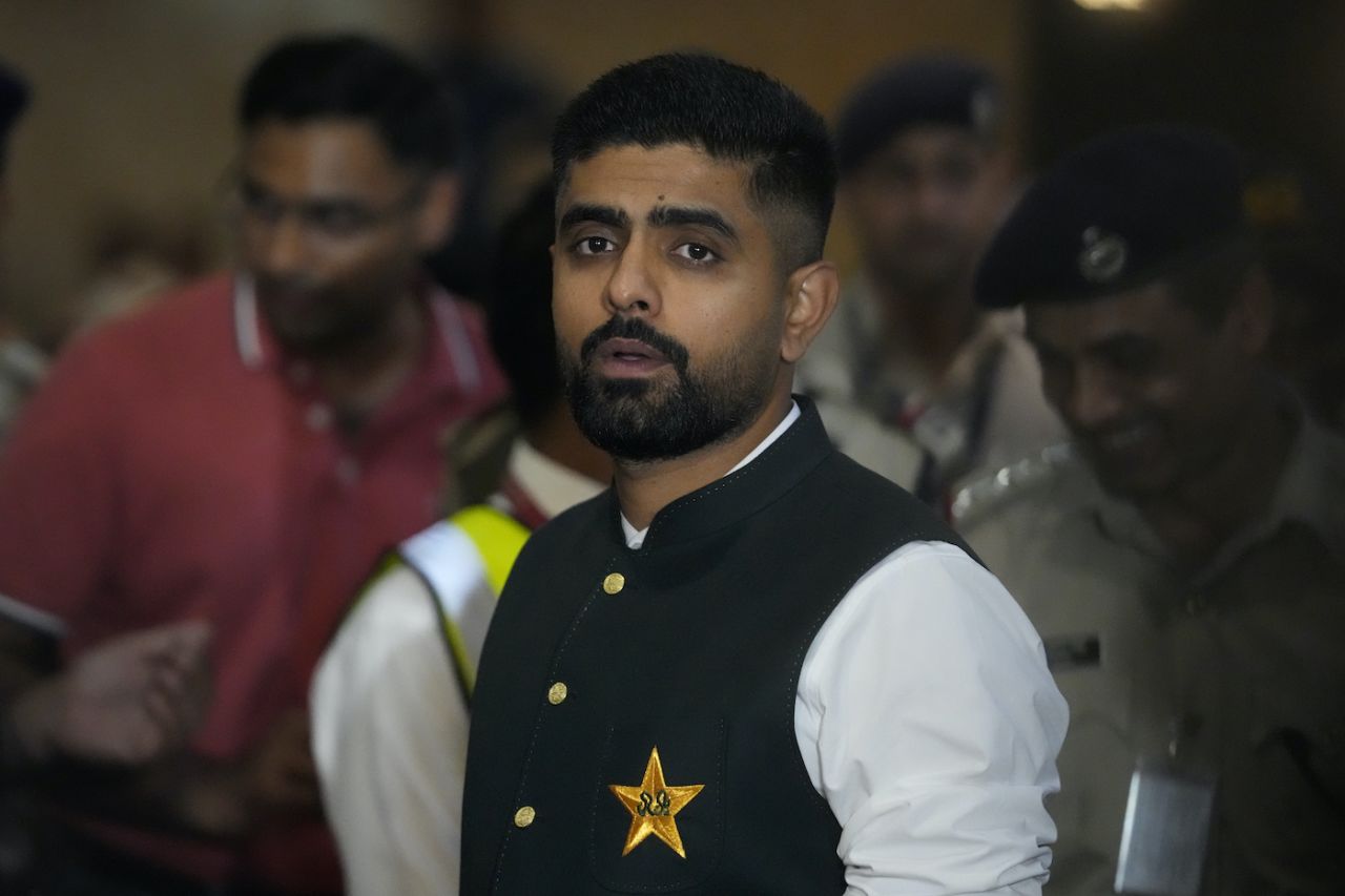 Babar Azam arrives in Hyderabad, ICC ODI World Cup 2023